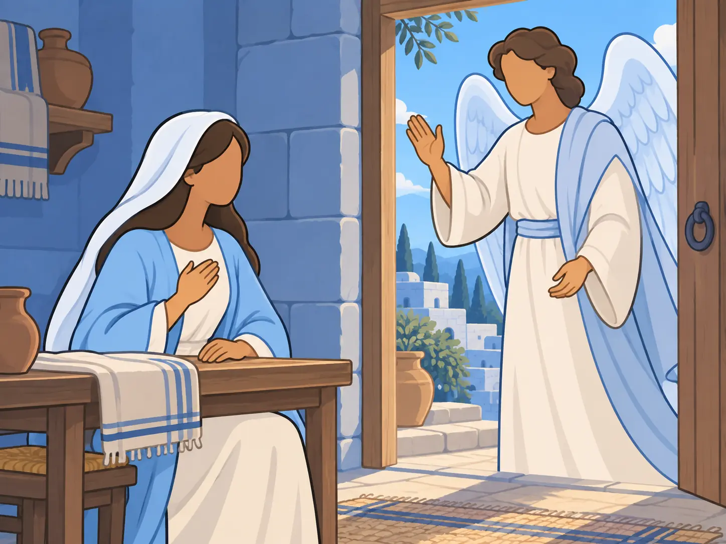 Gabriel brings good news