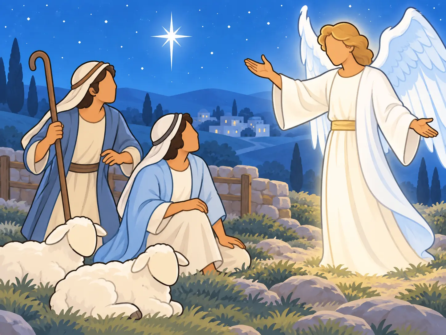 Good news for the shepherds