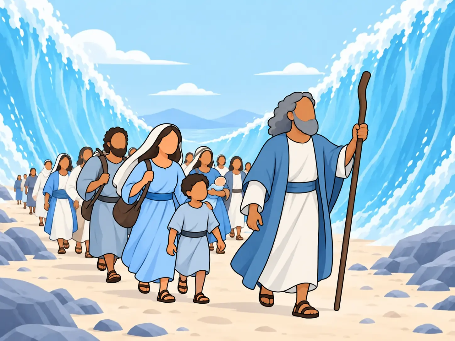 Crossing the Red Sea