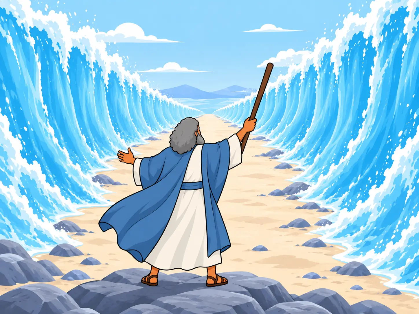 God opens a path