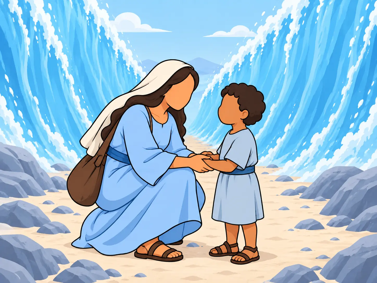 Courage inside the crossing