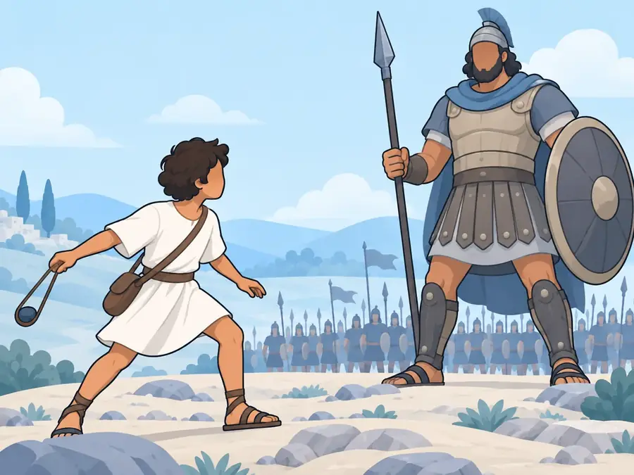 David and Goliath
