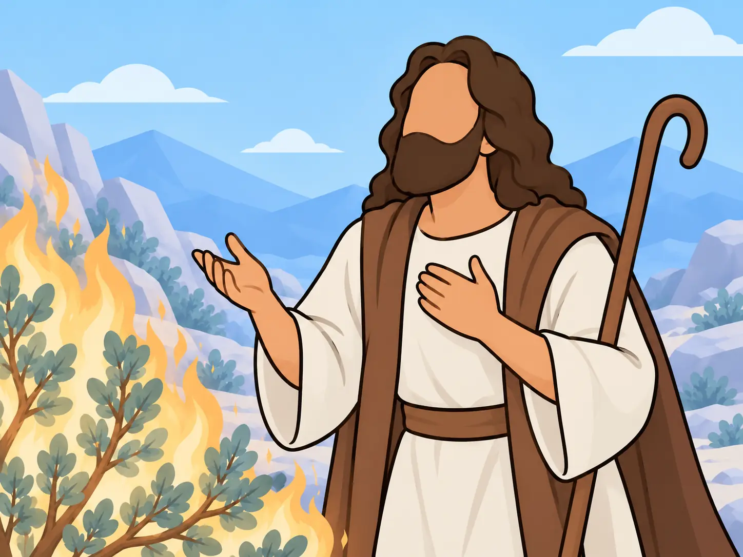 God calls Moses